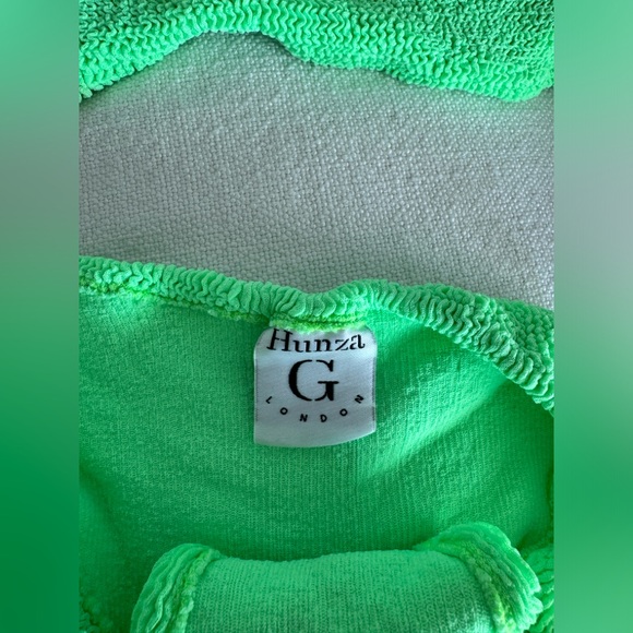 HUNZA G green xandra bikini set PRICE IS FIRM - Picture 6 of 8